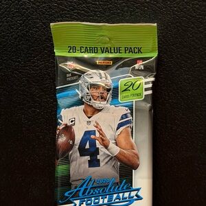 Panini 2020 Absolute Football 20 Card Pack